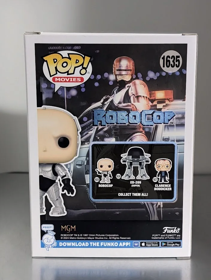 Peter Weller — Peter Weller Autographed Signed Funko Pop #1635 Robocop Red, image 3