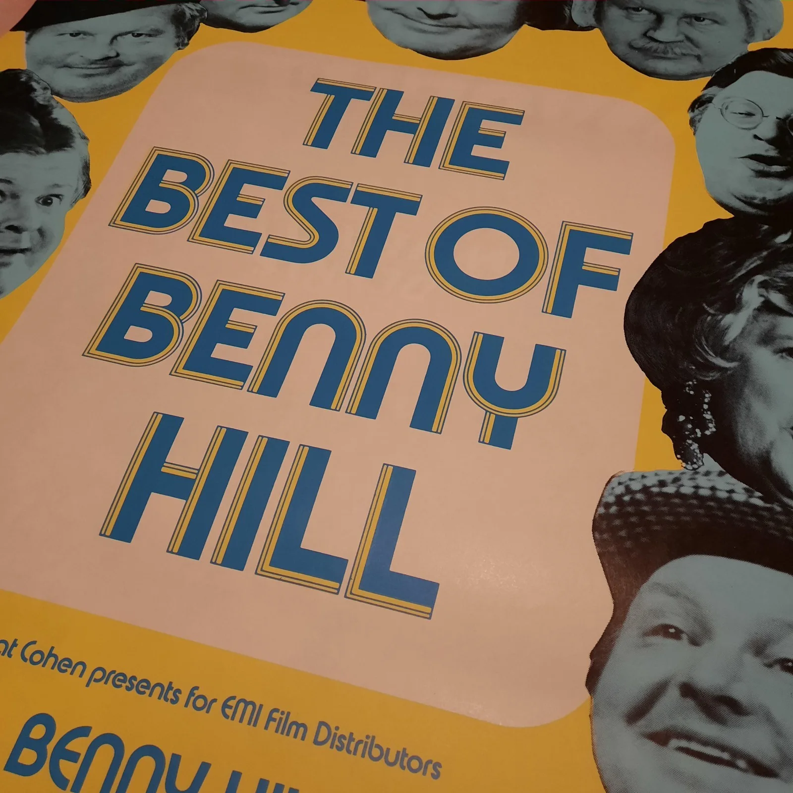 The Best of Benny Hill Original Film Poster 1974, изображение 2