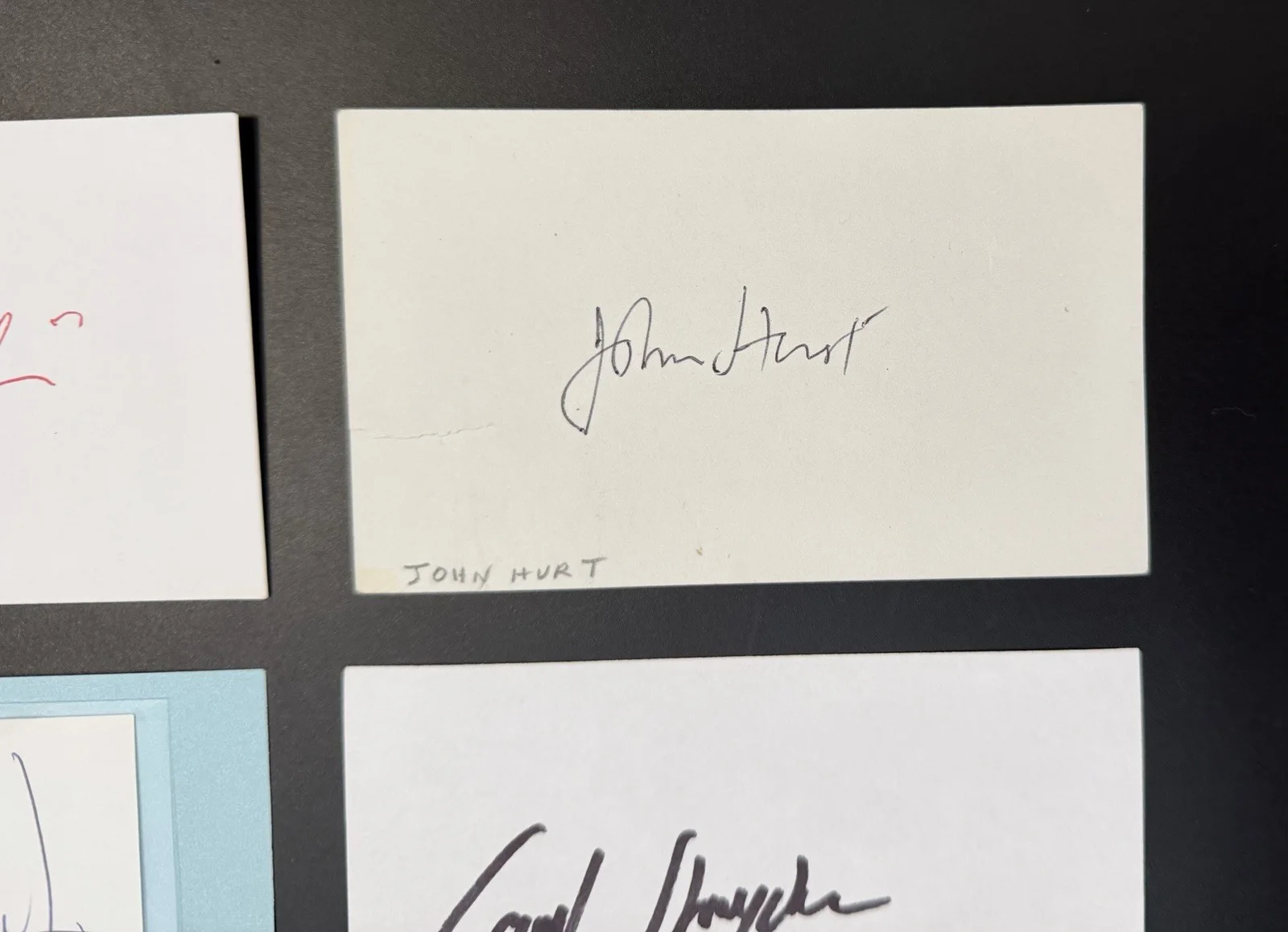 David Lynch Cast Signed Autograph Lot Rossellini MacLachlan Hurt Harring, image 3