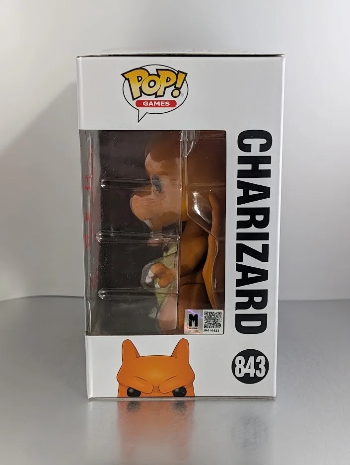 Yoshimasa Hosoya — Yoshimasa Hosoya JVA Signed Autographed Funko Pop #843 CHARIZARD Pokemon, image 3
