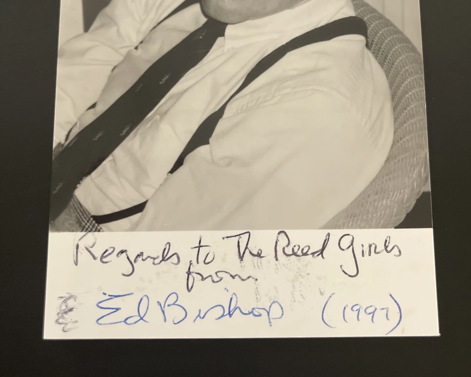 KLAUS BRANDAUER Famous Actor: Hand Signed Celebrity Photo Card 4 x 6” / KSK, изображение 2