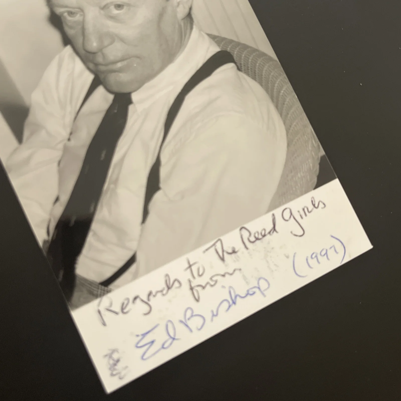 KLAUS BRANDAUER Famous Actor: Hand Signed Celebrity Photo Card 4 x 6” / KSK, изображение 4