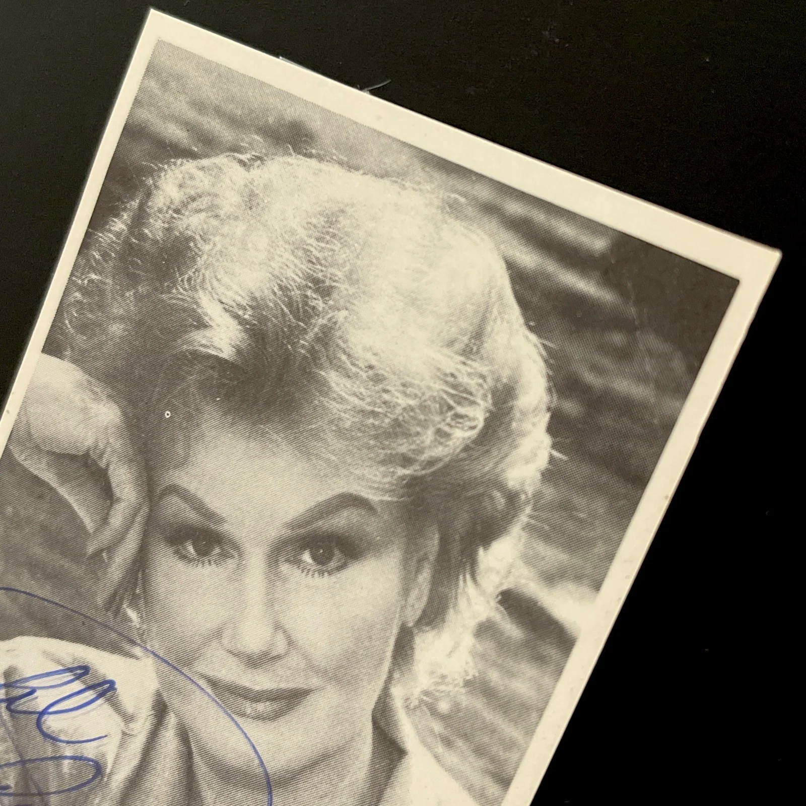 ANN ROBINSON: Hand Signed Celebrity Casting Photo Card 2.5 x 3.5” / KSK, image 3