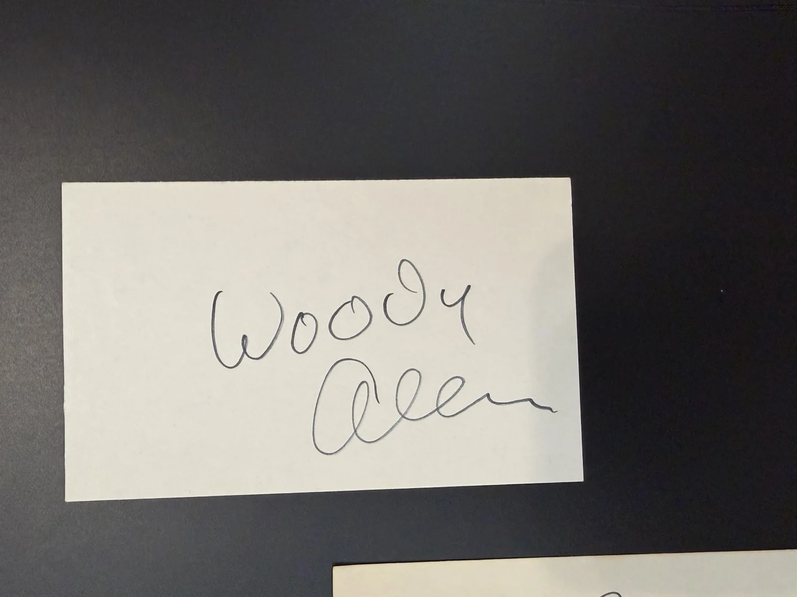 Woody Allen Diane Keaton Tony Roberts Signed Cut Autograph Lot Annie Hall, изображение 2