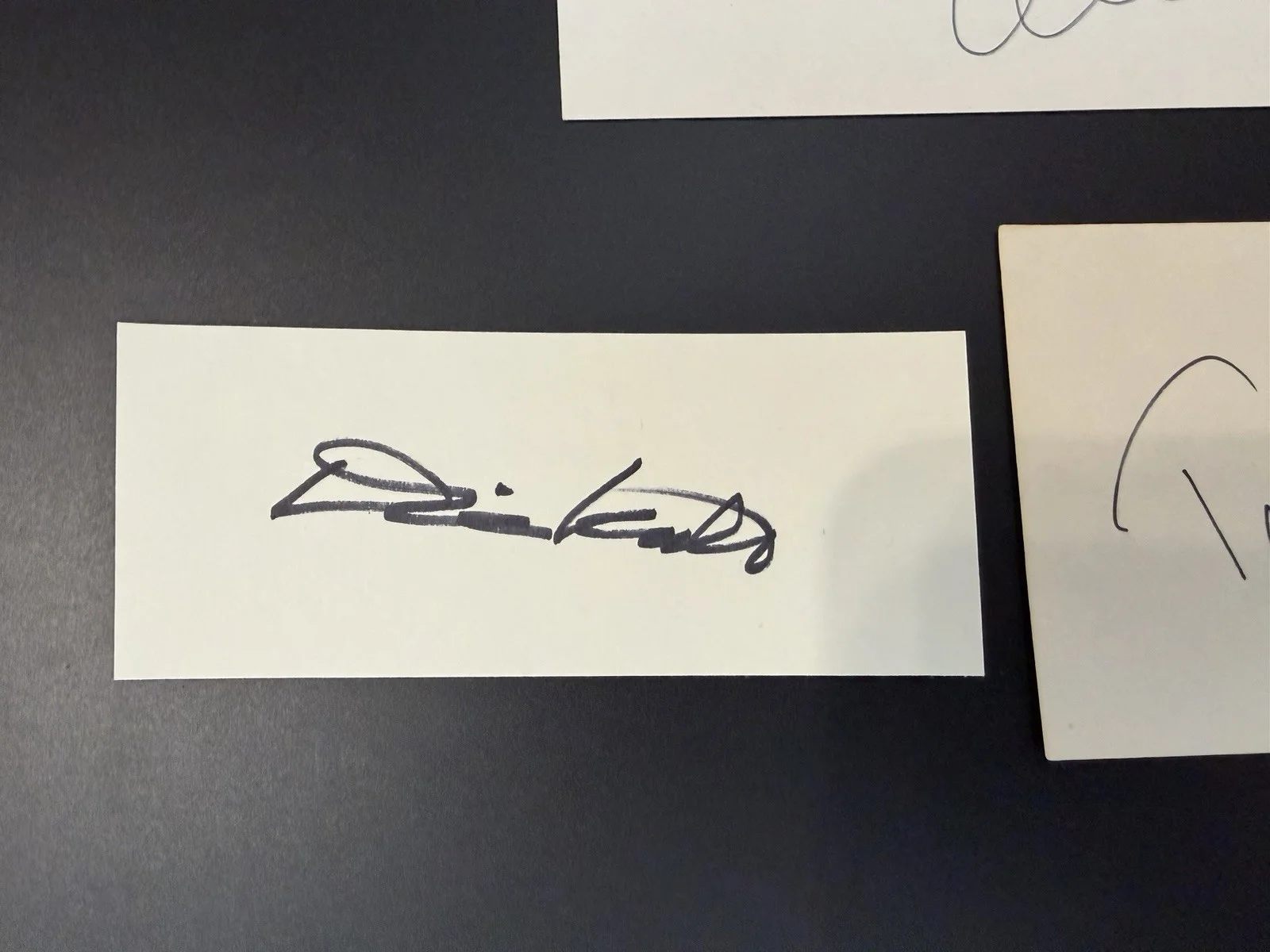 Woody Allen Diane Keaton Tony Roberts Signed Cut Autograph Lot Annie Hall, изображение 3