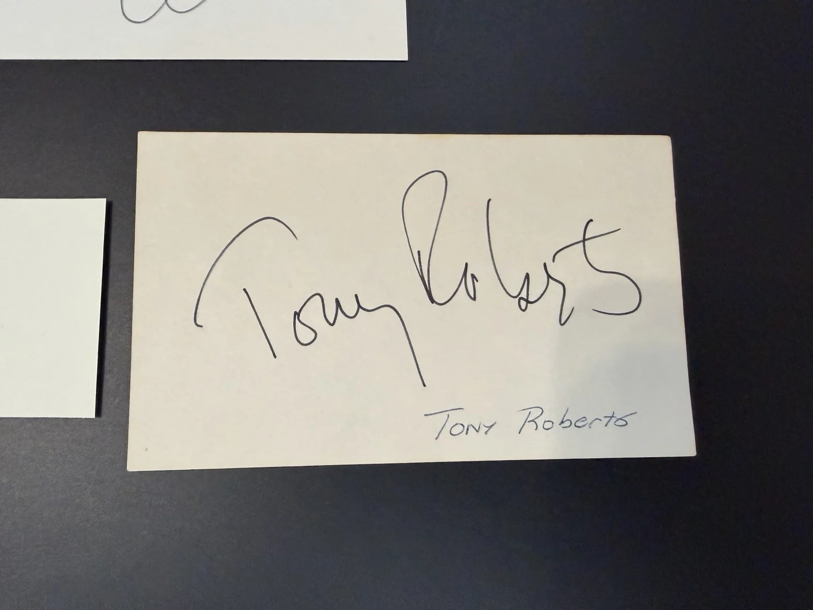 Woody Allen Diane Keaton Tony Roberts Signed Cut Autograph Lot Annie Hall, изображение 4