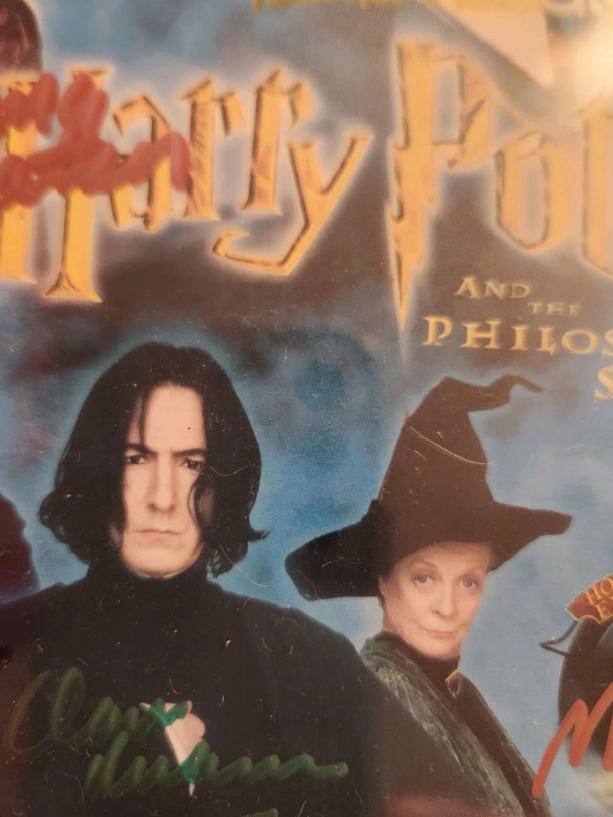 Signed Harry Potter and the Philosopher’s Stone Movie Poster, image 3