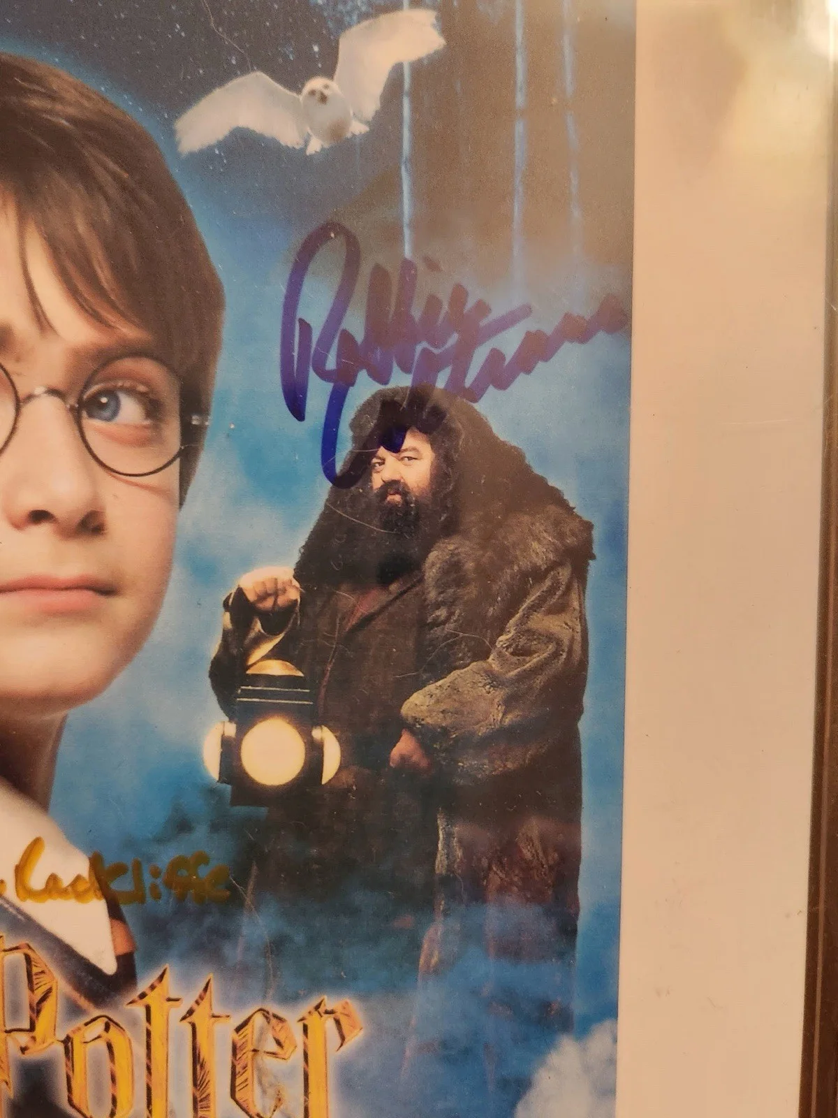 Signed Harry Potter and the Philosopher’s Stone Movie Poster, image 4
