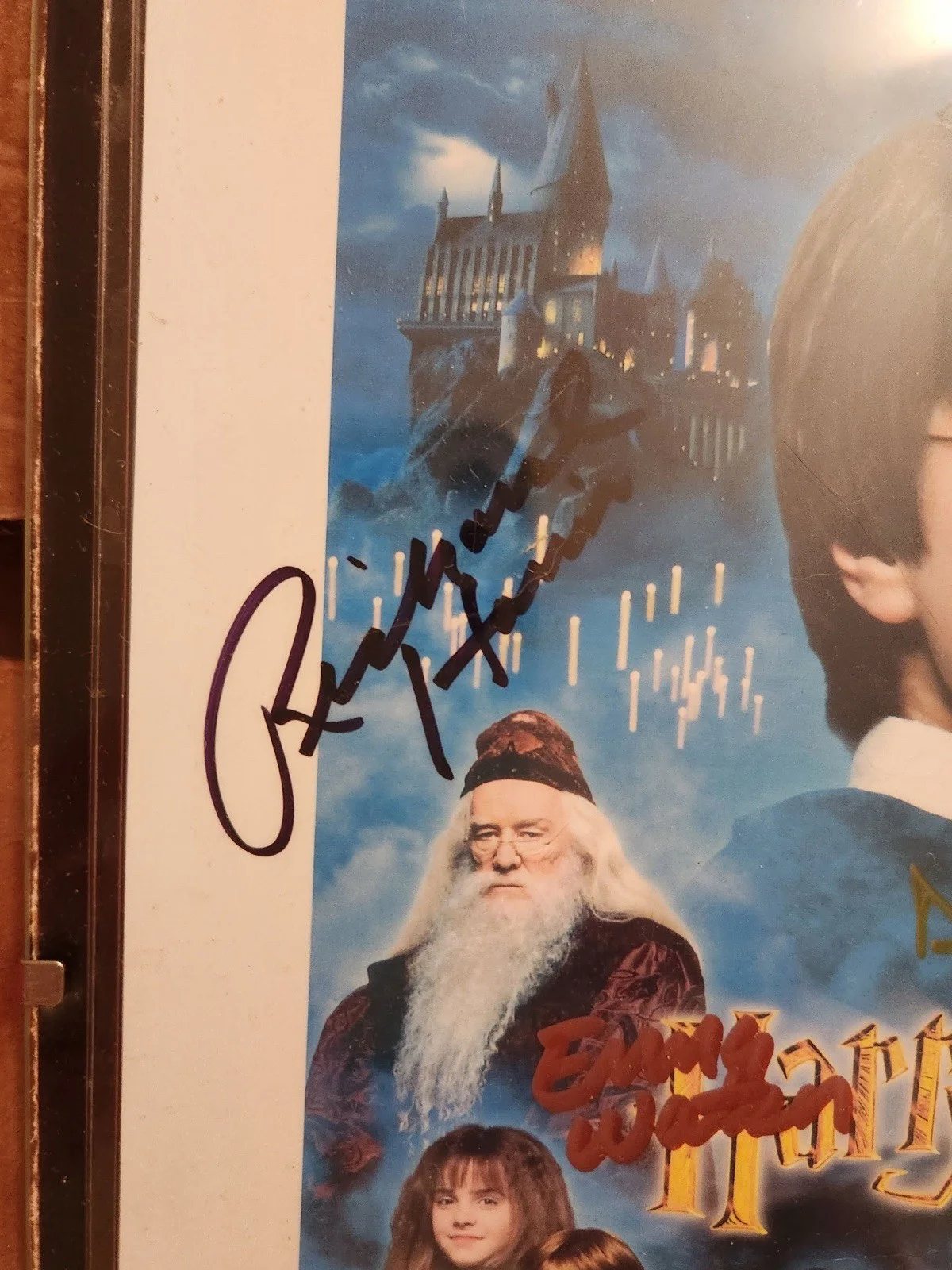 Signed Harry Potter and the Philosopher’s Stone Movie Poster, image 5