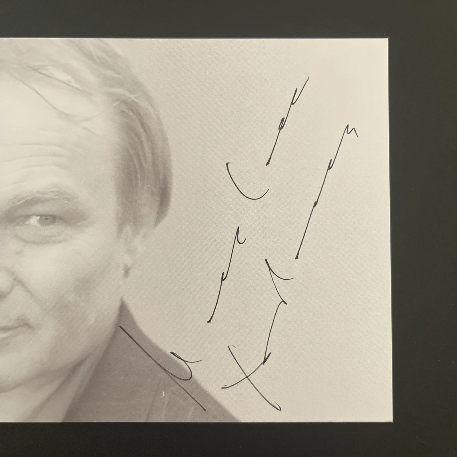 KLAUS BRANDAUER Famous Actor: Hand Signed Celebrity Photo Card 4 x 6” / KSK, image 2