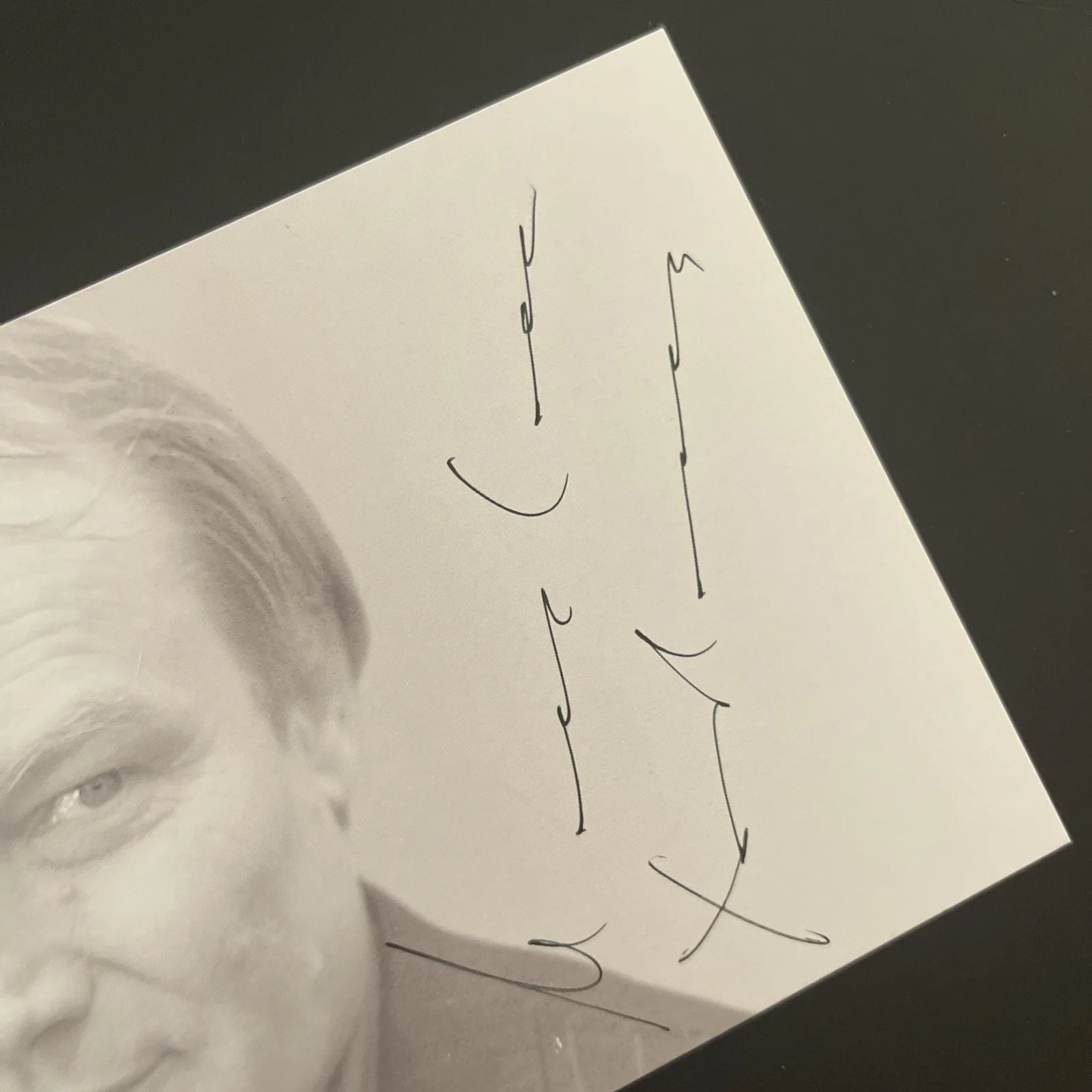 KLAUS BRANDAUER Famous Actor: Hand Signed Celebrity Photo Card 4 x 6” / KSK, image 4