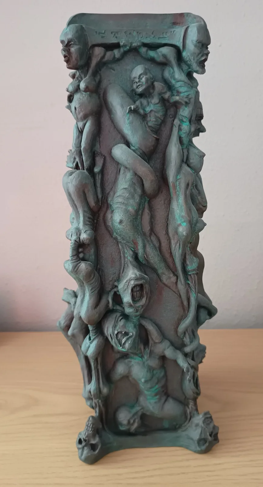 HELLRAISER 3 : HELL ON EARTH - Gary Tunnicliffe Pillar Of Souls 17" Maquette COA, image 2