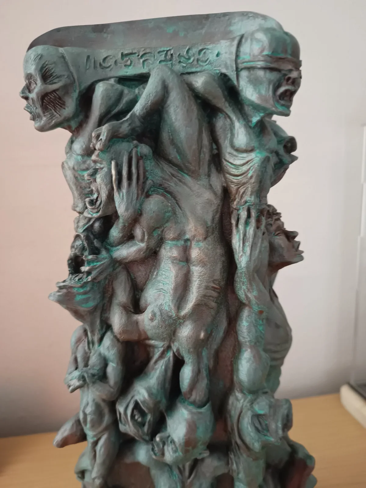 HELLRAISER 3 : HELL ON EARTH - Gary Tunnicliffe Pillar Of Souls 17" Maquette COA, image 4