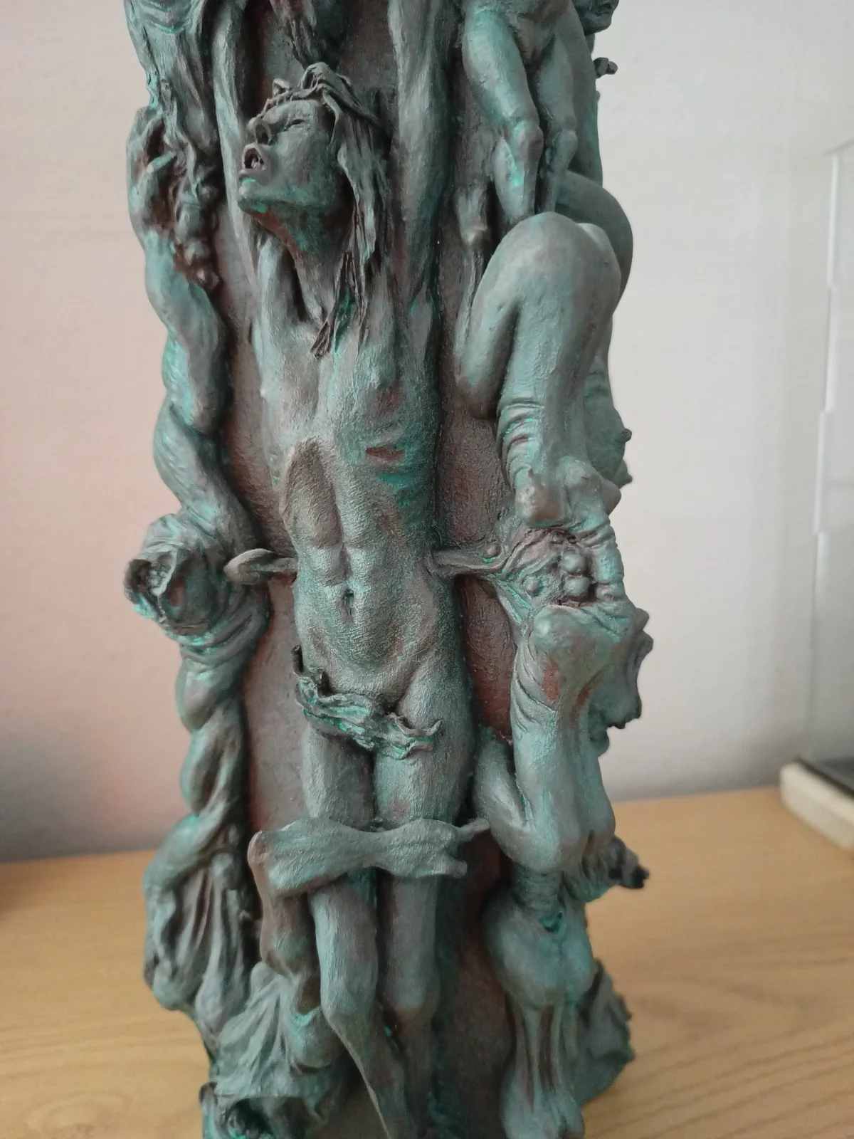 HELLRAISER 3 : HELL ON EARTH - Gary Tunnicliffe Pillar Of Souls 17" Maquette COA, image 5