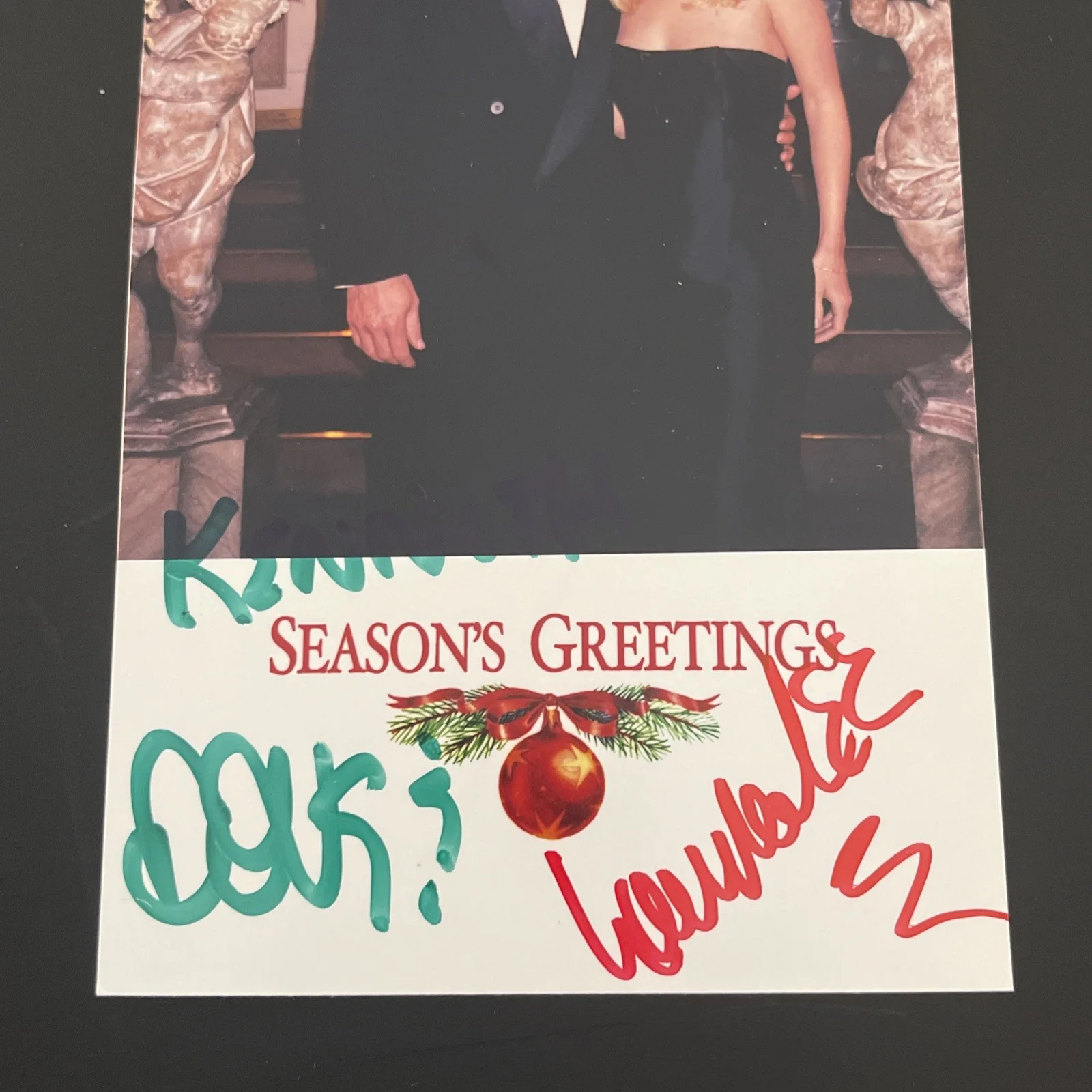DOUG DAVIDSON & LAURALEE BELL Young & Restless: Signed Celebrity Photo 5x7” /KSK, image 2