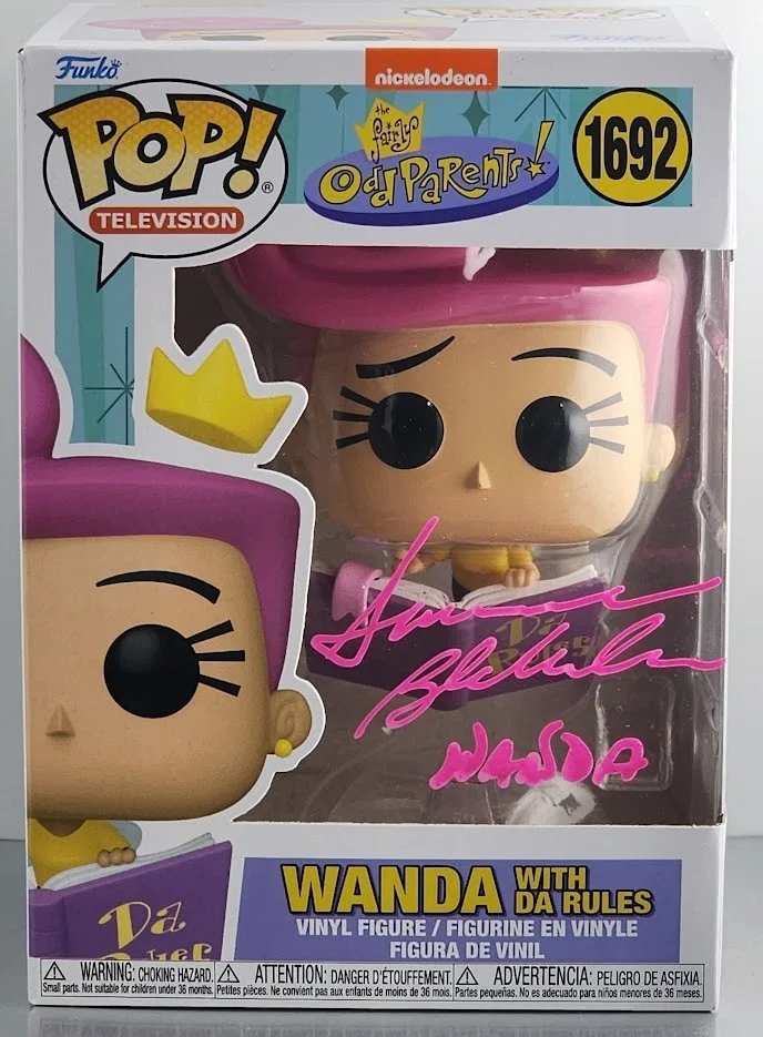 Susanne Blakeslee — Susanne Blakeslee Autographed Signed Funko Pop #1692 WANDA The Fairly Oddparents