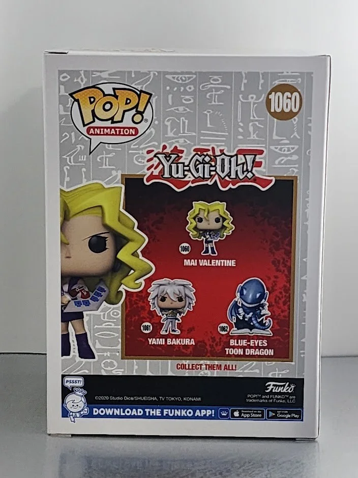 Megan Hollingshead — Megan Hollingshead Autographed Signed Funko Pop #1060 Mai Valentine Yu-Gi-Oh, изображение 3