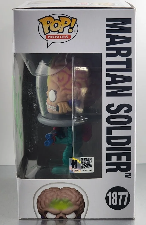 Frank Welker — Frank Welker Autographed Signed Martian Soldier Mars Attacks Funko Pop 1877, image 2