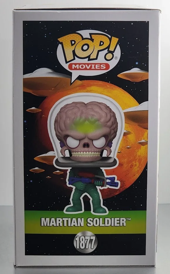 Frank Welker — Frank Welker Autographed Signed Martian Soldier Mars Attacks Funko Pop 1877, image 4