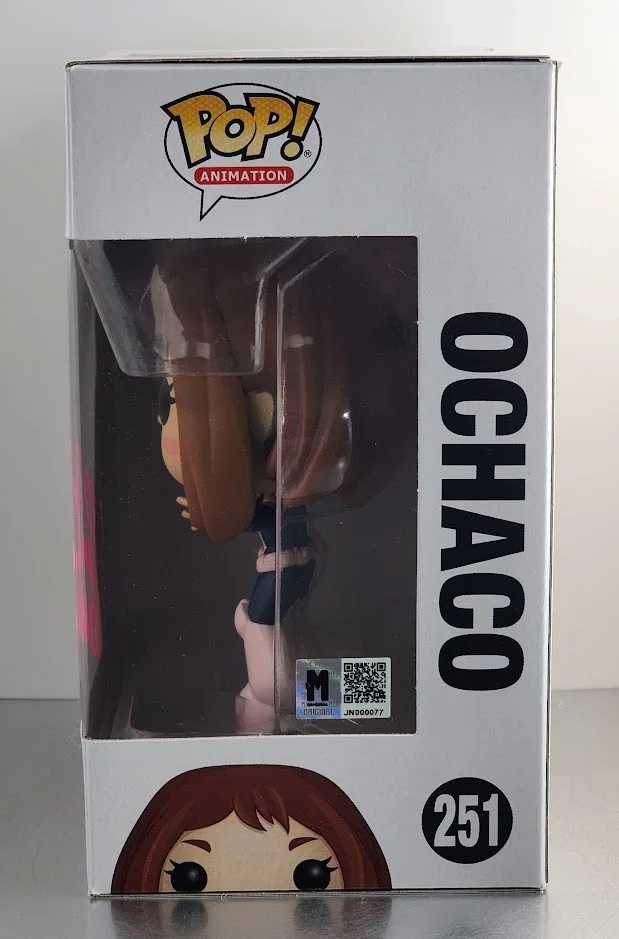 Luci Christian — Luci Christian Signed Autographed Funko Pop #251 OCHACO My Hero Academia, image 2