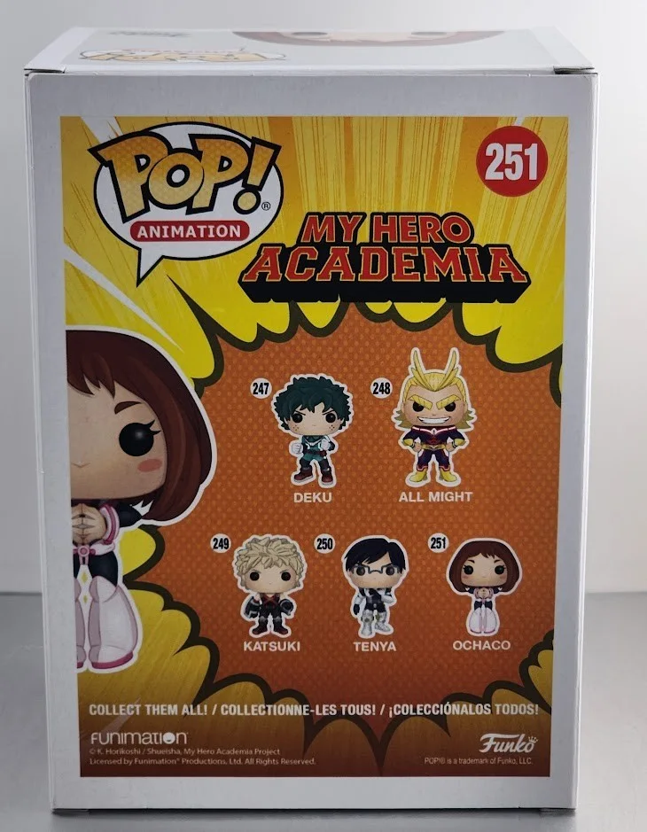 Luci Christian — Luci Christian Signed Autographed Funko Pop #251 OCHACO My Hero Academia, image 3
