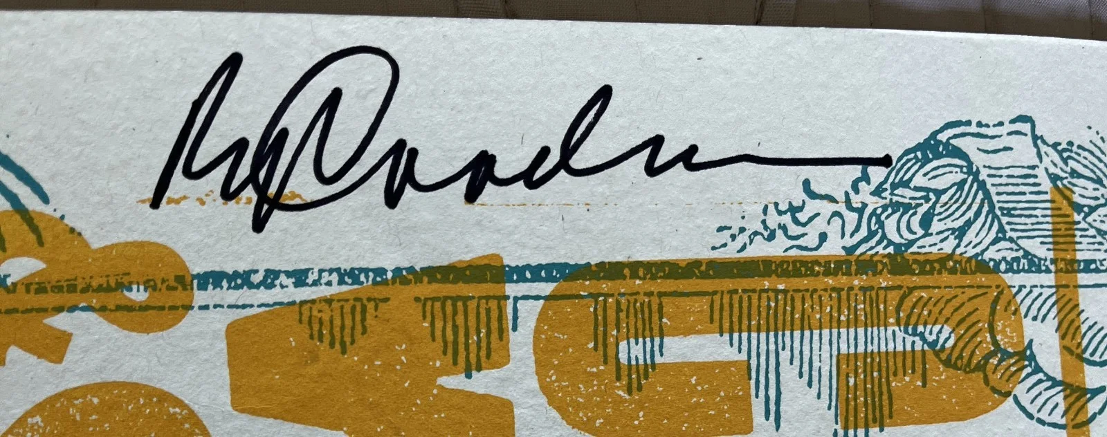 Ry Cooder, Skaggs & White-SIGNED-12.5 X 19 poster--3.31.16--Near Mint Condition!, изображение 2