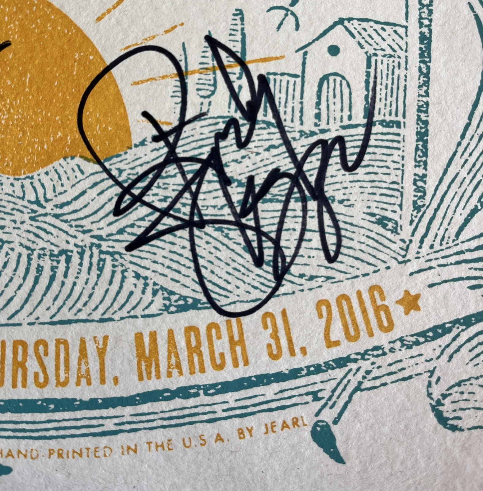 Ry Cooder, Skaggs & White-SIGNED-12.5 X 19 poster--3.31.16--Near Mint Condition!, изображение 3