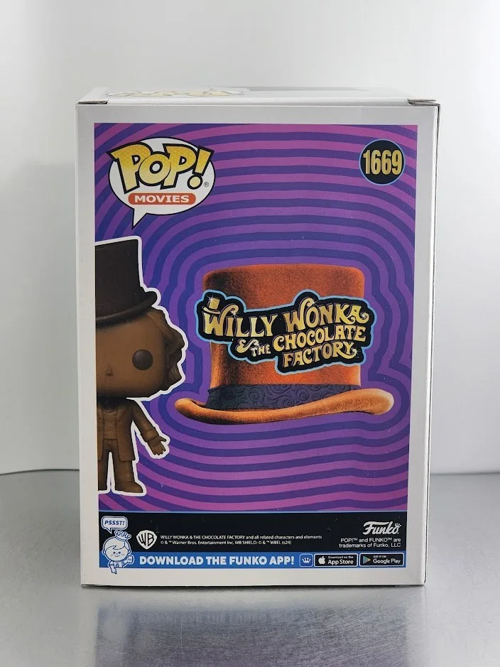 Michael Bollner — Michael Bollner Signed Autographed Funko Pop #1669 Augustus Willy Wonka, image 3
