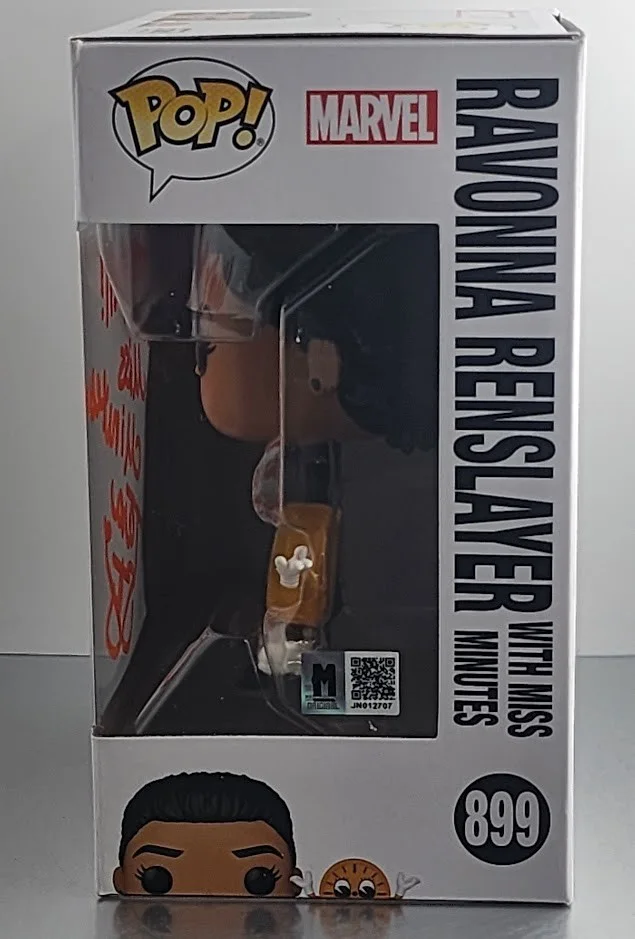 Tara Strong — Tara Strong Autographed Signed & Quoted Funko Pop Loki Miss Minutes Renslayer, изображение 2