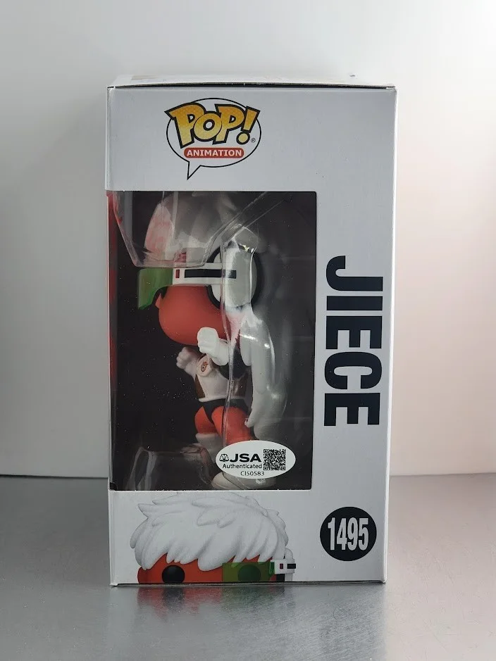 Chris Sabat — Chris Sabat Autographed Quoted Funko Pop #1495 JIECE Jeice Dragon Ball Z DBZ JSA, изображение 2