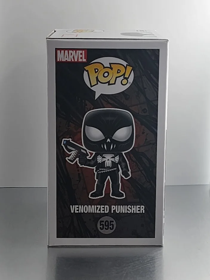 Sam De La Rosa — Sam De La Rosa Signed Autographed Sketched Funko Pop #595 Venomized Punisher, image 4