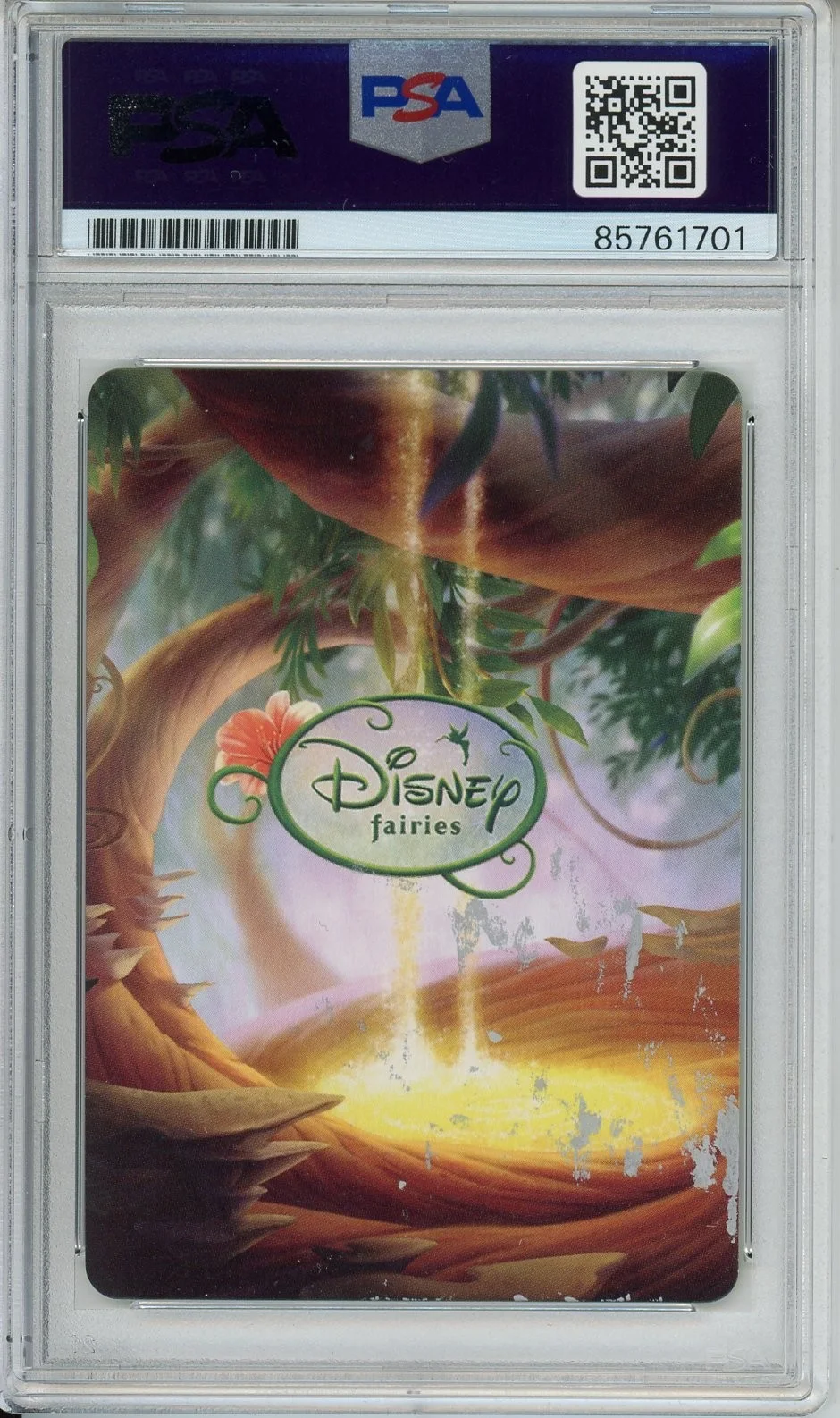 Megan Hilty — MEGAN HILTY SIGNED DISNEY FAIRIES ROSETTA PLAYING CARD AUTOGRAPH PSA DNA COA, image 2