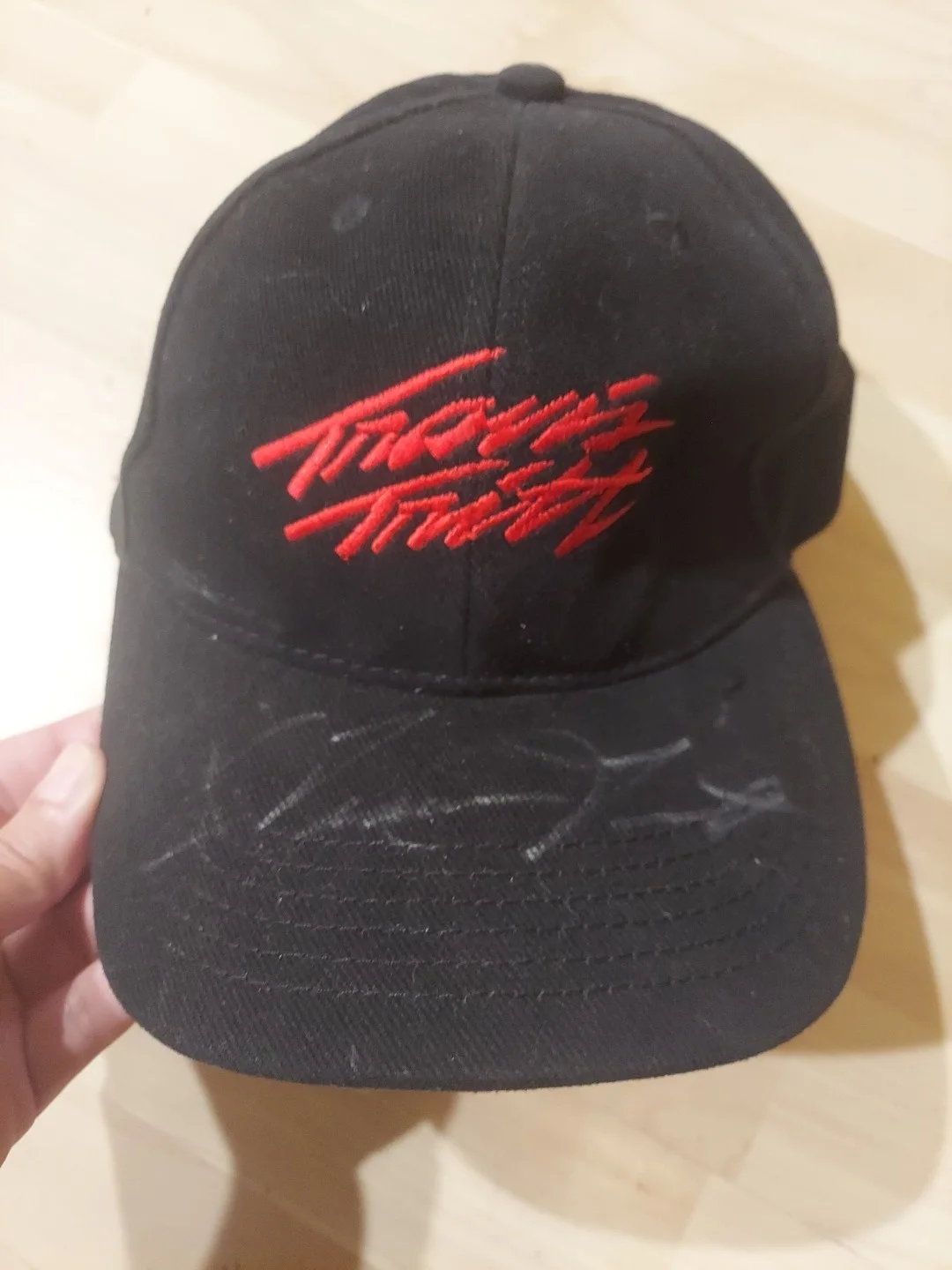 Autographed Travis Tritt Ball Cap Hat Adjustable, image 2