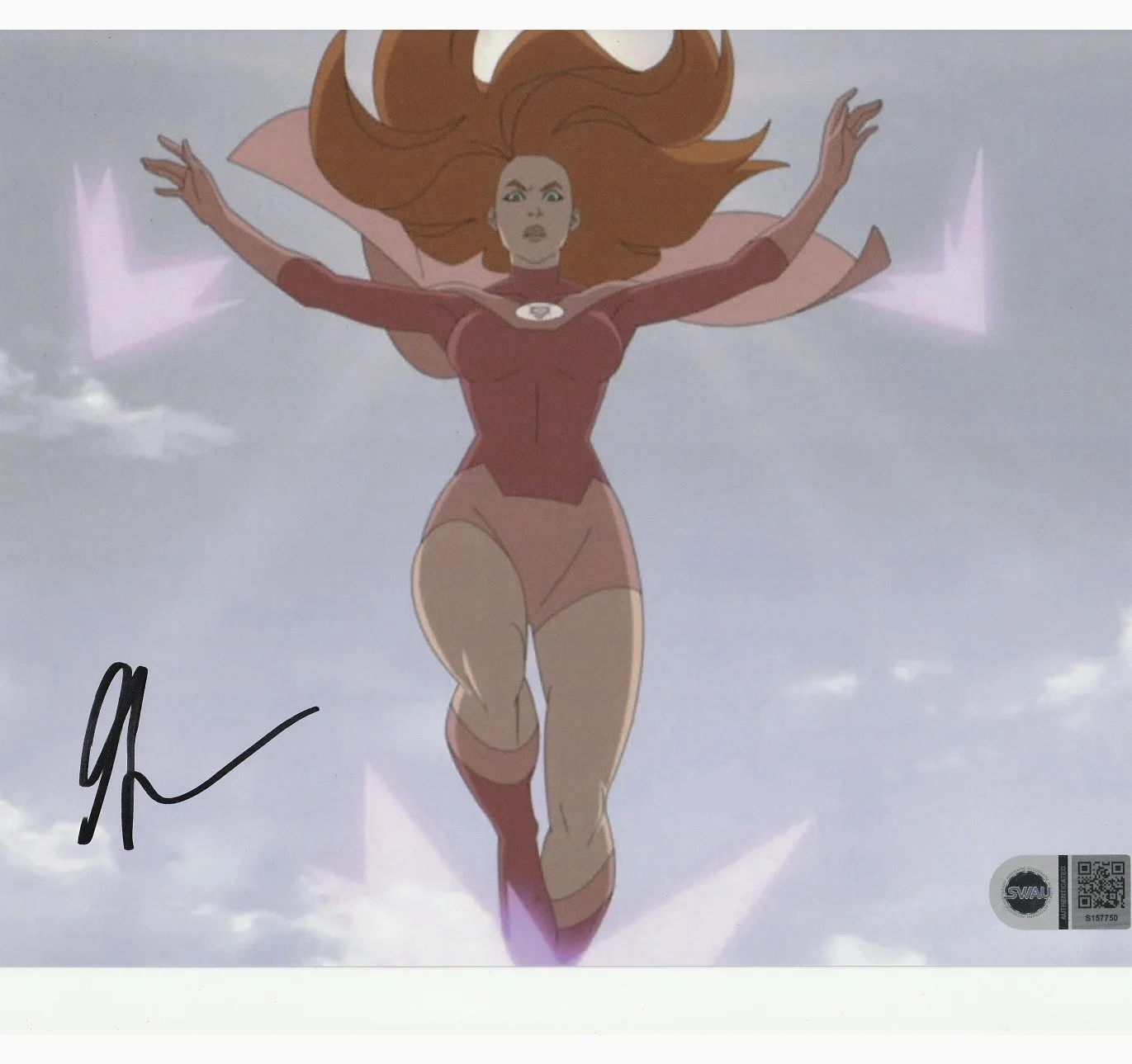 Gillian Jacobs — Gillian Jacobs signed photo Invincible signed 8x10 SWAU HOLO EVE 3