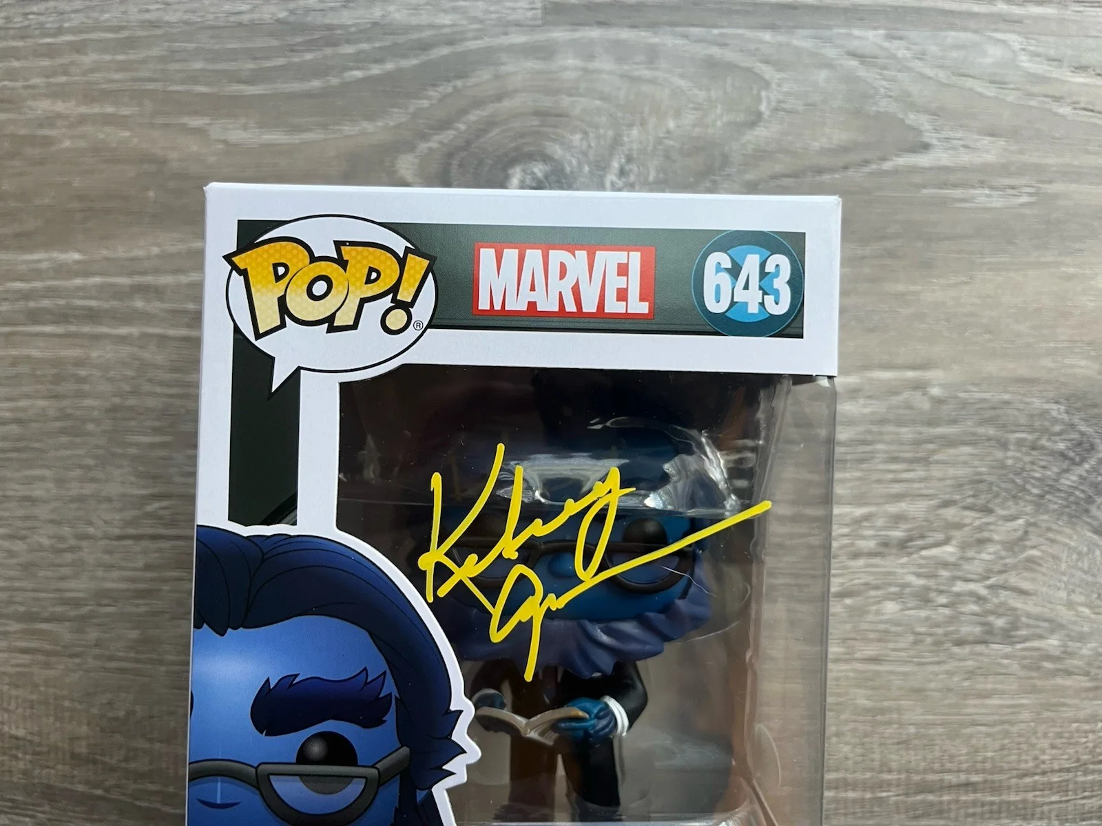 Kelsey Grammer — Kelsey Grammer Signed Beast Funko Pop JSA COA #643 X-Men Marvel, image 3