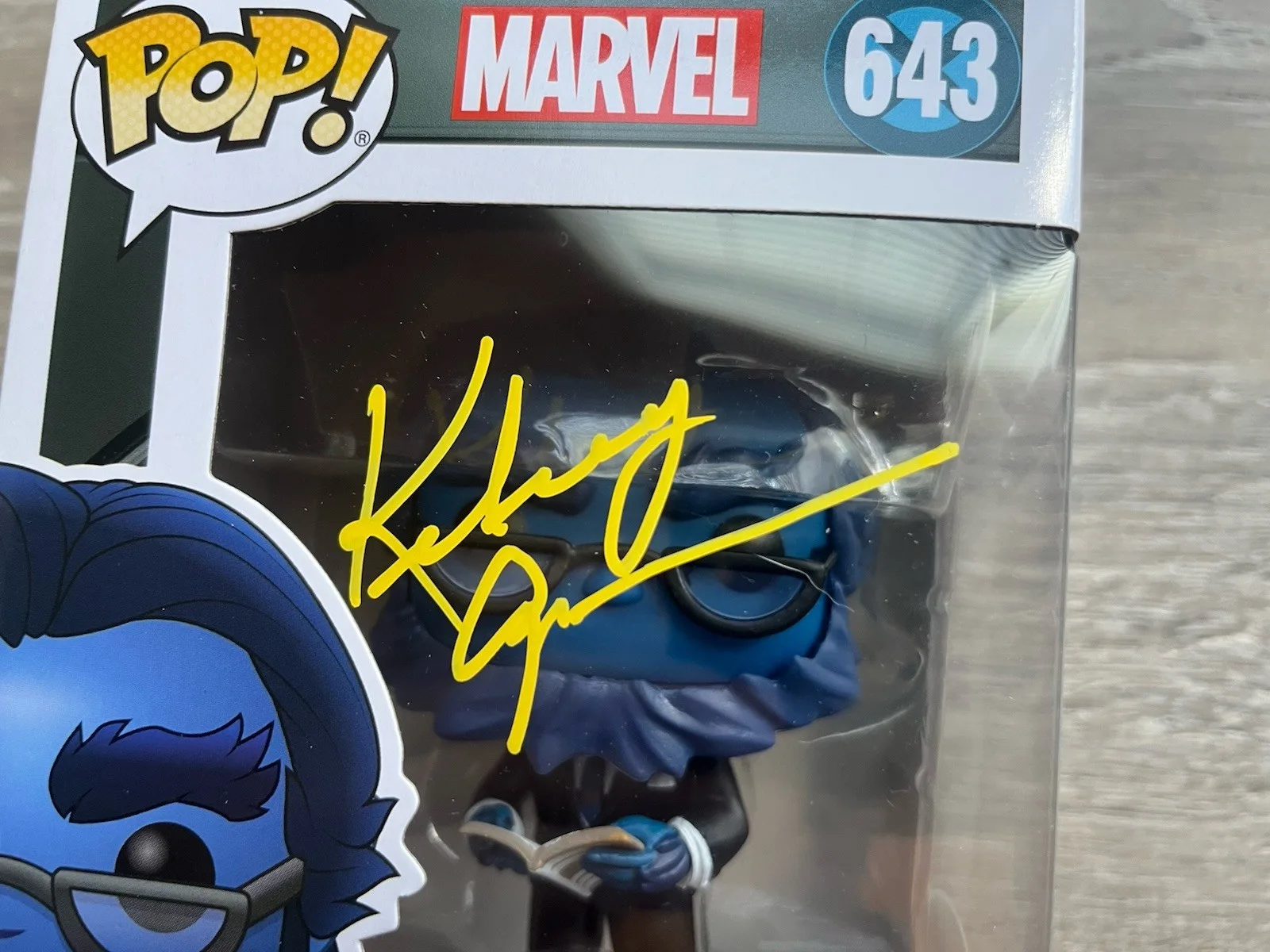 Kelsey Grammer — Kelsey Grammer Signed Beast Funko Pop JSA COA #643 X-Men Marvel, image 5