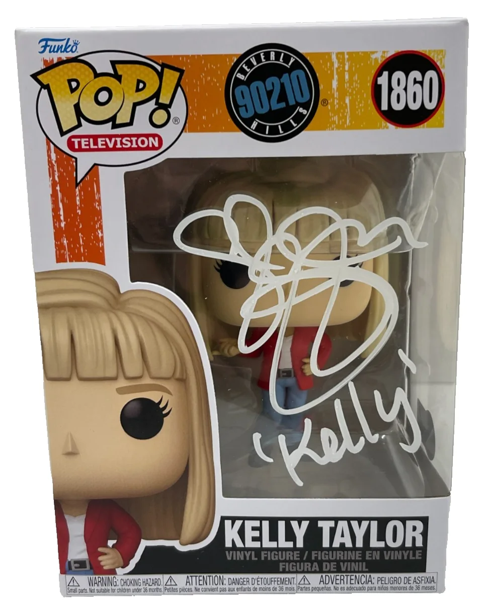 Jennie Garth — Jennie Garth Signed Kelly Taylor Funko 90210 Authentic Autograph Beckett Witness