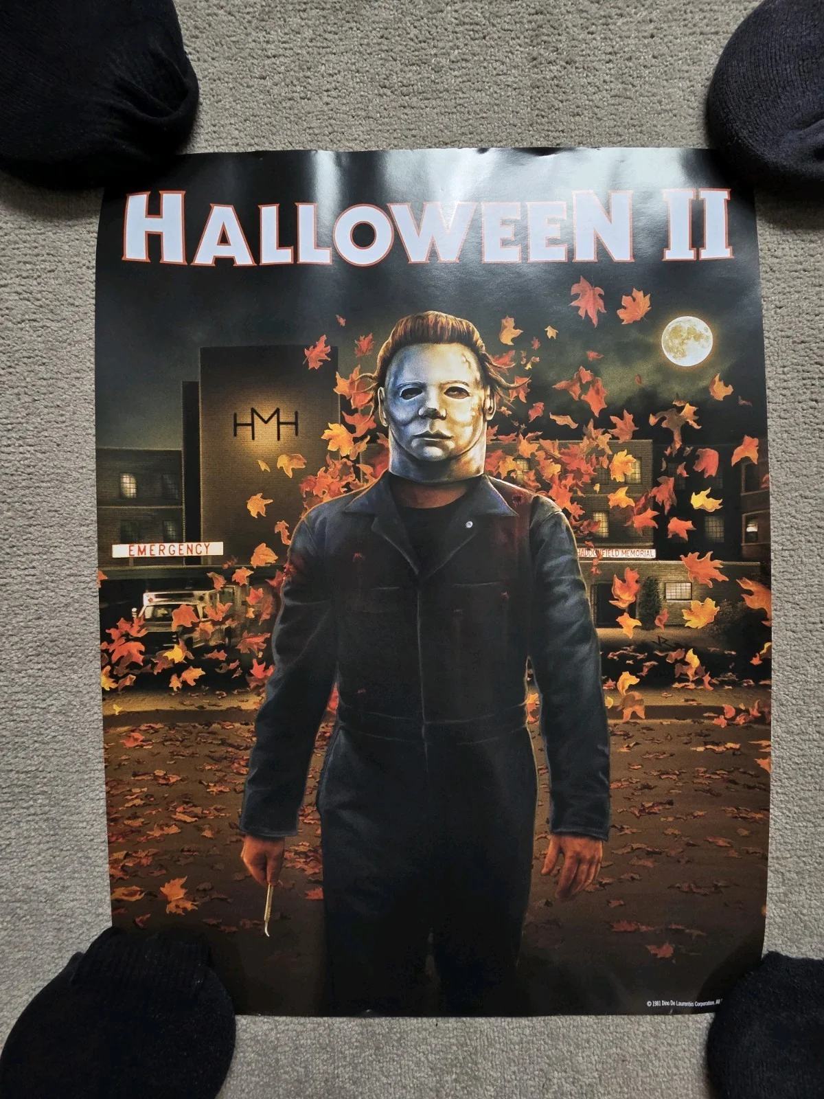 Halloween 1-5 Shout Factory Exclusive Posters 18x24” Scream Movie Michael Myers, изображение 2
