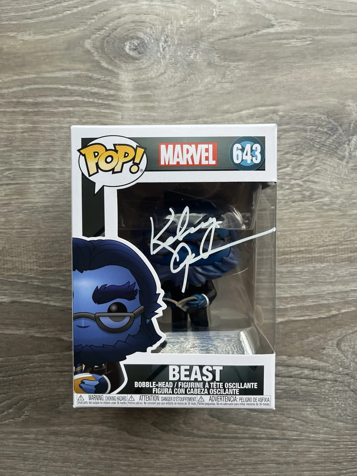 Kelsey Grammer — Kelsey Grammer Signed Beast Funko Pop JSA COA #643 X-Men Marvel, изображение 2