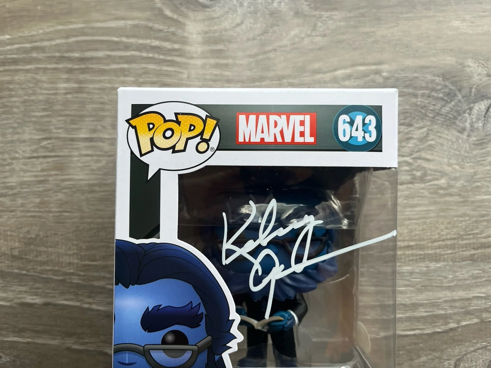Kelsey Grammer — Kelsey Grammer Signed Beast Funko Pop JSA COA #643 X-Men Marvel, изображение 3