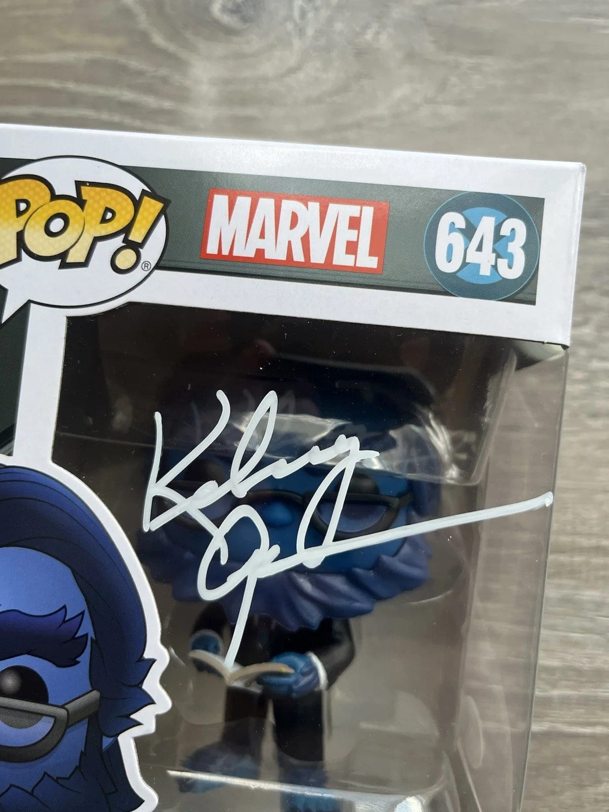 Kelsey Grammer — Kelsey Grammer Signed Beast Funko Pop JSA COA #643 X-Men Marvel, изображение 4