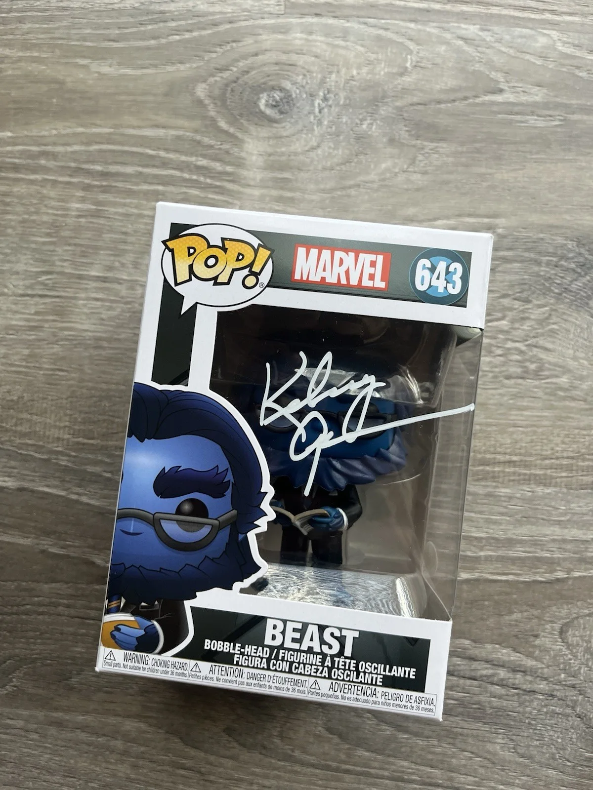 Kelsey Grammer — Kelsey Grammer Signed Beast Funko Pop JSA COA #643 X-Men Marvel, изображение 5