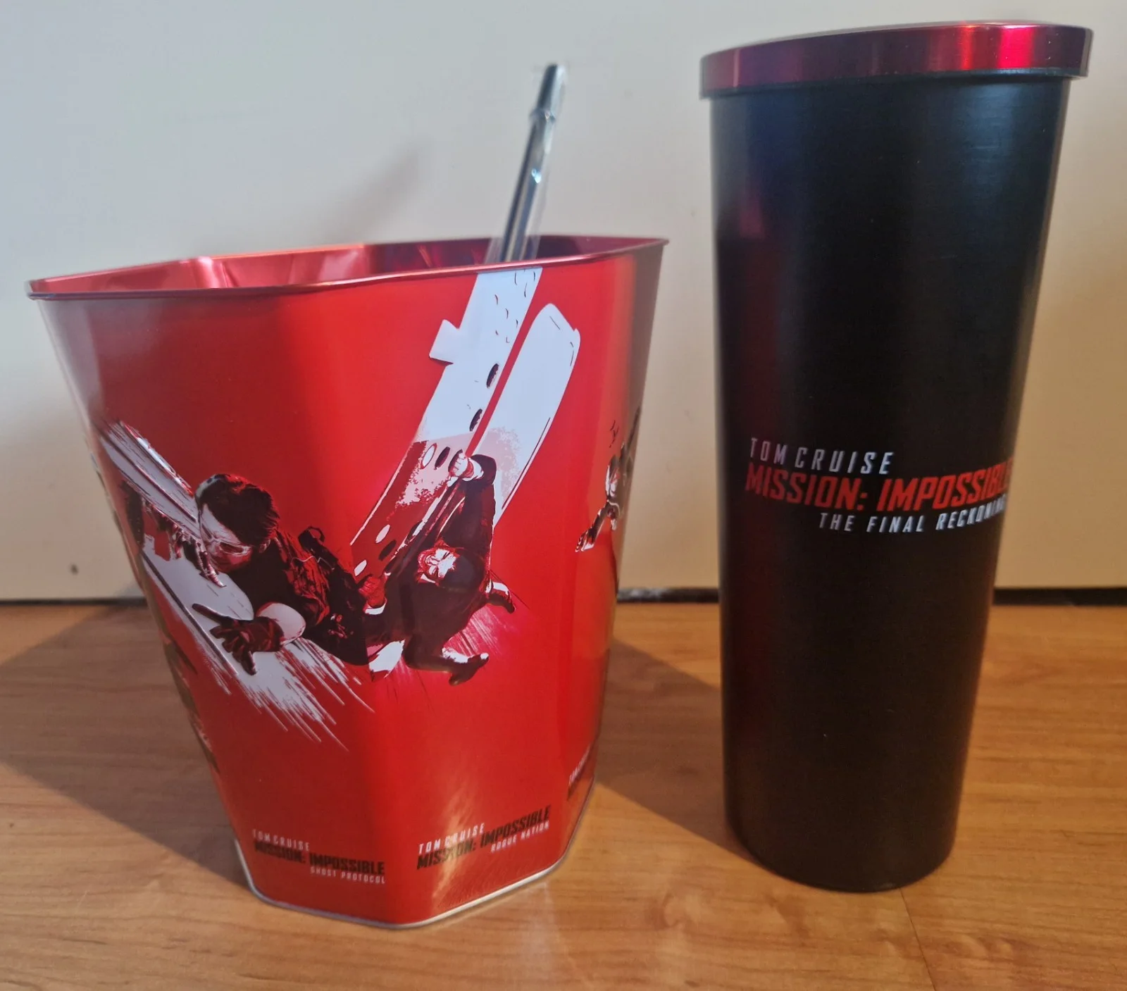 Odeon Mission Impossible Final Reckoning 2025 Collectable Popcorn Bucket & Cup, image 2