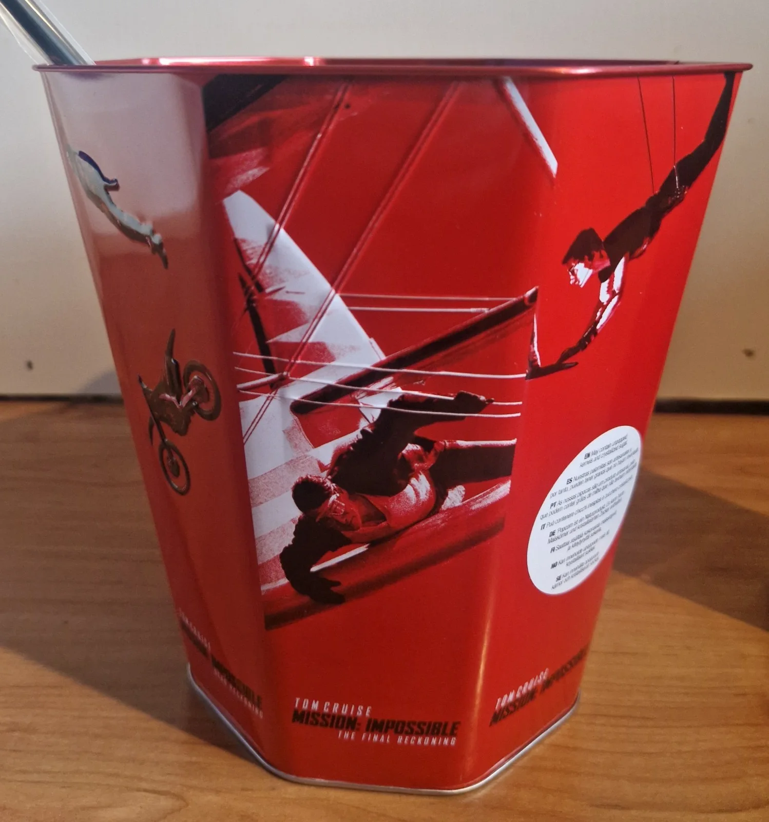 Odeon Mission Impossible Final Reckoning 2025 Collectable Popcorn Bucket & Cup, image 4