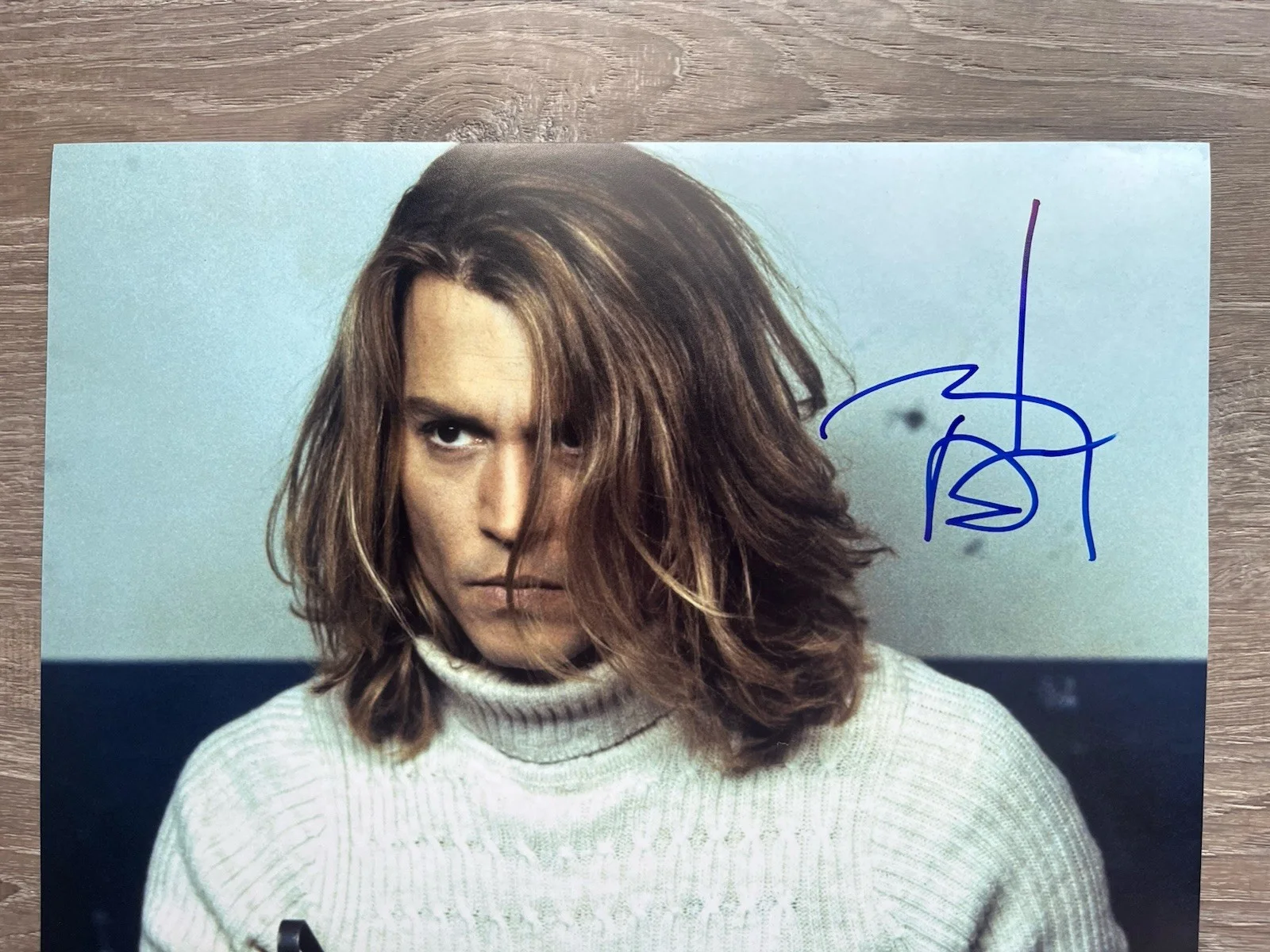 Johnny Depp — Johnny Depp Signed Blow 11x14 Photo Beckett COA George Jung, изображение 4