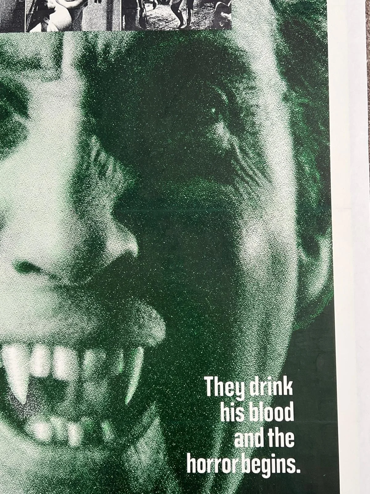Taste The Blood of Dracula Original LINEN BACKED US 1 Sheet Film Poster 1970, изображение 4