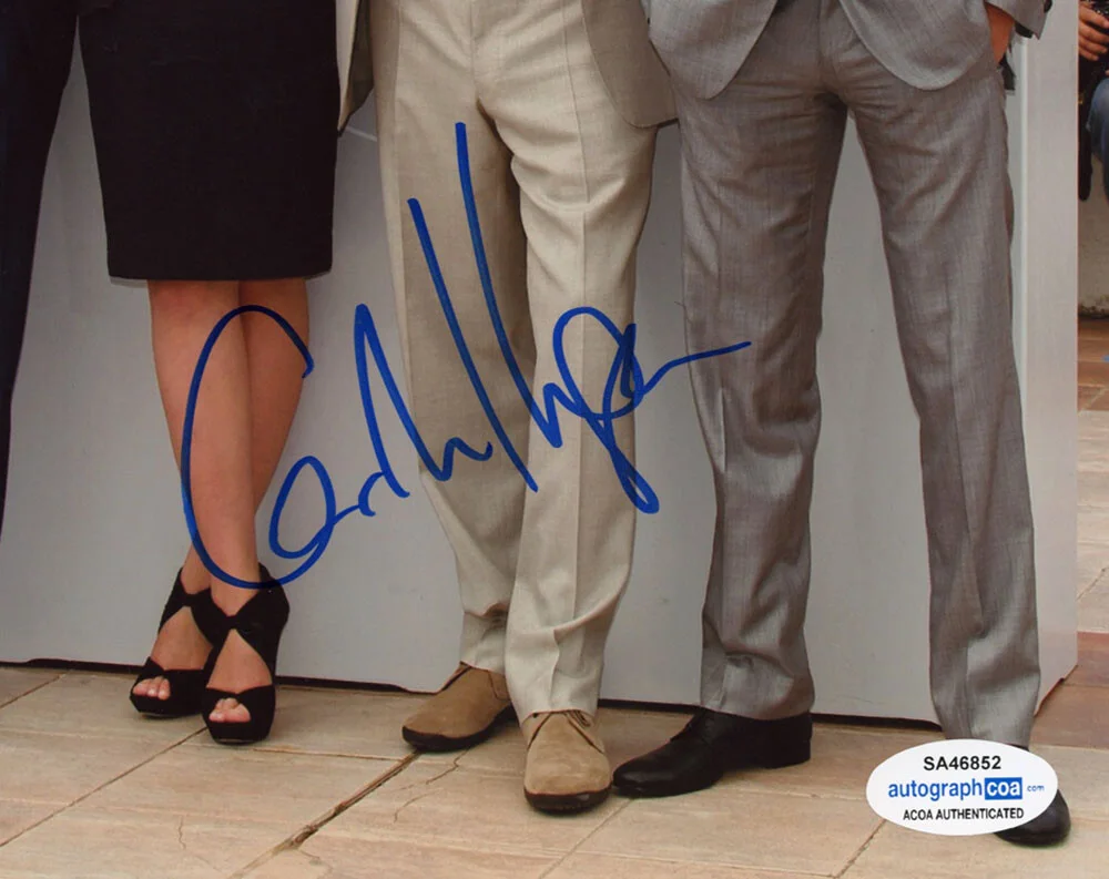 CAREY MULLIGAN — Carey Mulligan signed Autograph 8x10 Photo BEEF b DRIVE Full Signature ACOA COA, изображение 4