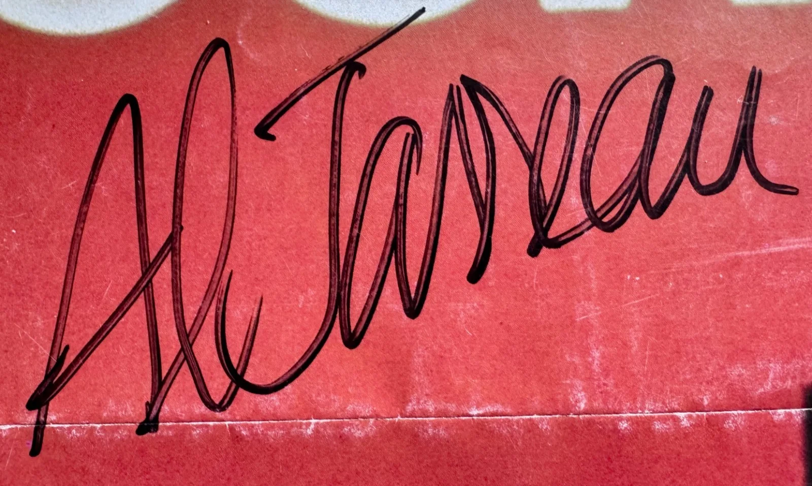 AUTOGRAPHED Al Jarreau SIGNED poster for MOONLIGHTING 24” x 18” video IN-PERSON!, image 2