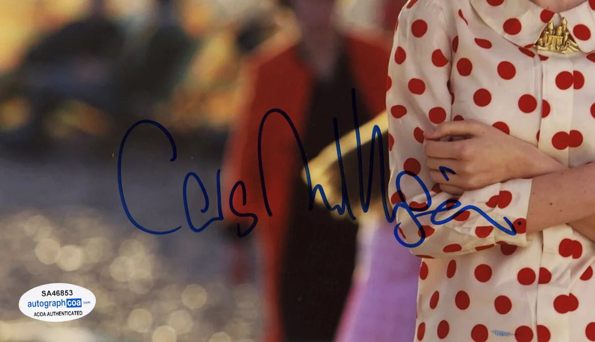CAREY MULLIGAN — Carey Mulligan signed Autograph 8x10 Photo BEEF c DRIVE Full Signature ACOA COA, изображение 4