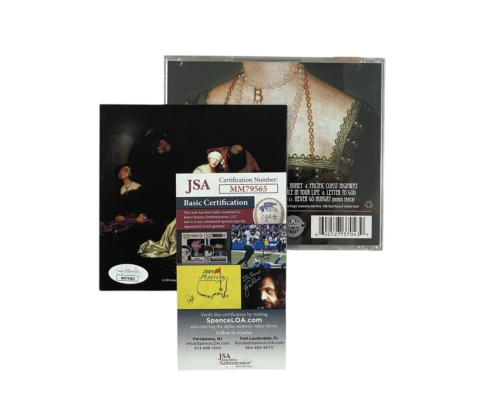 Courtney Love Signed Autographed Hole CD Nobody's Daughter JSA Certified COA 🎸, image 2